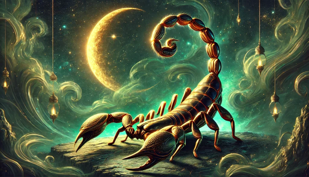 Cuarto Crescente Astrologia Signo Escorpião